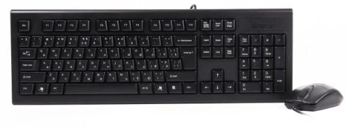 Комплект A4Tech KRS-8520D, Black, проводной, USB (KRS-85+OP-620D) - Фото 2 Комплект A4Tech KRS-8520D, Black, проводной, USB (KRS-85+OP-620D) - изображение 2