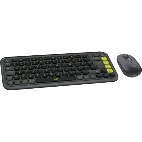 Комплект беспроводной LOGITECH POP ICON COMBO, Graphite - Фото 1 Комплект беспроводной LOGITECH POP ICON COMBO, Graphite - изображение 1