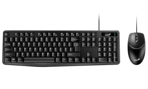 Комплект Genius KM-170, Black, USB (клавиатура+мышь) - Фото 1 Комплект Genius KM-170, Black, USB (клавиатура+мышь) - изображение 1