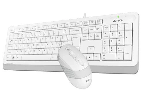 Комплект A4Tech Fstyler Sleek Multimedia Comfort F1010, White, клавиатура+мышь, USB - изображение 4