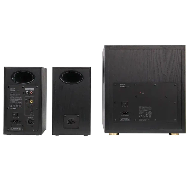 Акустическая система Edifier 2.1 S355DB Black 150W Bluetooth Hi-Res (S355DBBlack) - изображение 2