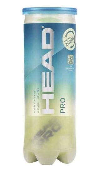 Мячи для тенниса Head PRO 3B - Фото 2 Мячи для тенниса Head PRO 3B - изображение 2