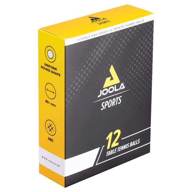 Набір м’ячів для настільного тенісу Joola Sports ( 12 шт) 42177 - Фото 1 Набір м’ячів для настільного тенісу Joola Sports ( 12 шт) 42177 - изображение 1