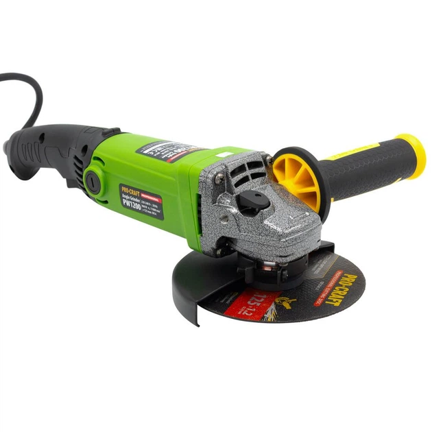 Кутошліфувальна машина Procraft PW1200, 860 Вт, 125 мм, 11000 об/хв - Фото 6 Кутошліфувальна машина Procraft PW1200, 860 Вт, 125 мм, 11000 об/хв - изображение 6