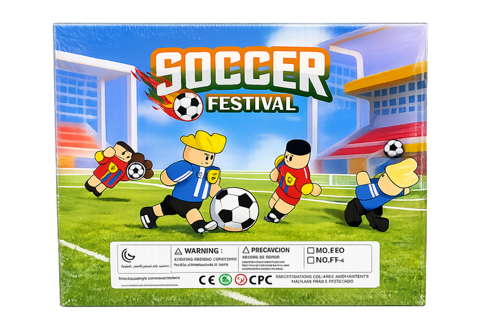 Конструктор детский Soccer Festival Футбольный адвент-календарь 600 деталей с минифигурками и футбольным полем - Фото 5 Конструктор детский Soccer Festival Футбольный адвент-календарь 600 деталей с минифигурками и футбольным полем - изображение 5