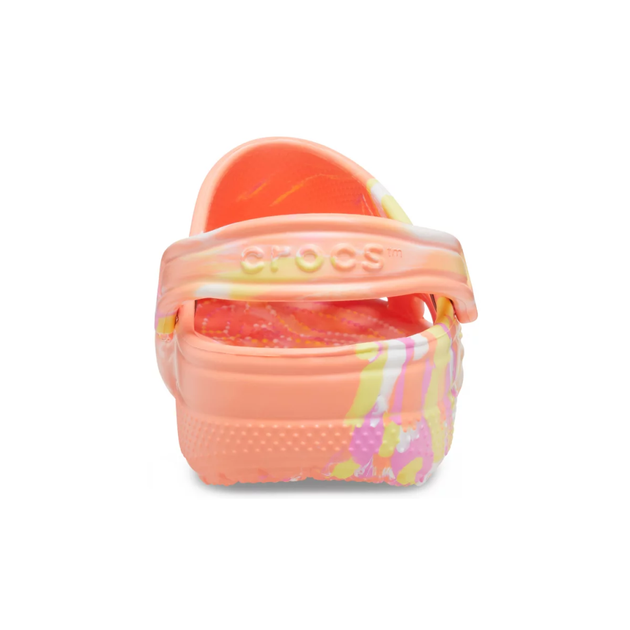 Жіночі крокси класік Crocs Classic Clog Marbled Papaya/Multi (34/35, різнокольоровий) - изображение 6