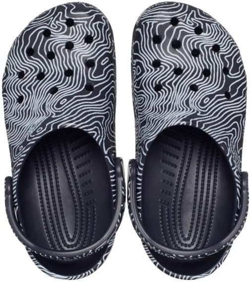 Чоловічі крокси класік Crocs Classic Clog Deep Navy/Multi (43-44, чорний) - зображення 3