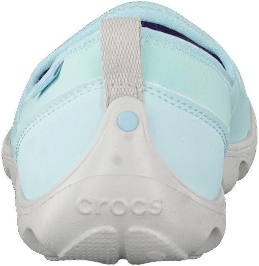 Жіночі крокси Кросівки Crocs Duet Busy Day Skimmer Light Blue (34/35, блакитні) - изображение 5