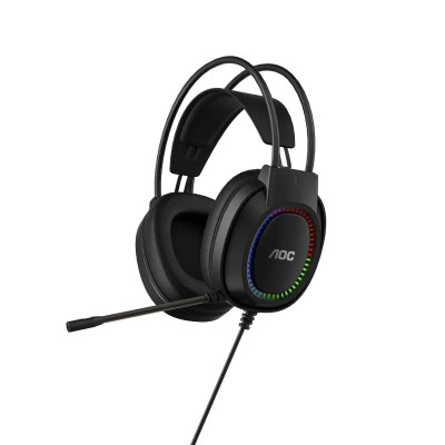 Наушники AOC ACG2500BK RGB Black (ACG2500BK/00) - изображение 2