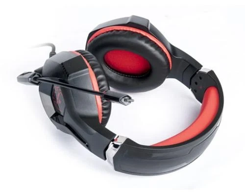 Наушники REAL-EL GDX-7575, Black/Red - Фото 2 Наушники REAL-EL GDX-7575, Black/Red - изображение 2