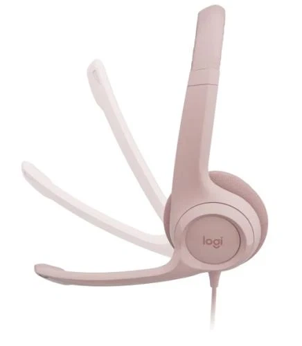 Наушники Logitech H390, Rose, USB (981-001281) - изображение 2