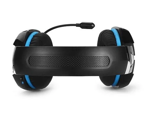 Навушники REAL-EL GDX-7500, Black/Blue (GDX-7500) - Фото 3 Навушники REAL-EL GDX-7500, Black/Blue (GDX-7500) - зображення 3