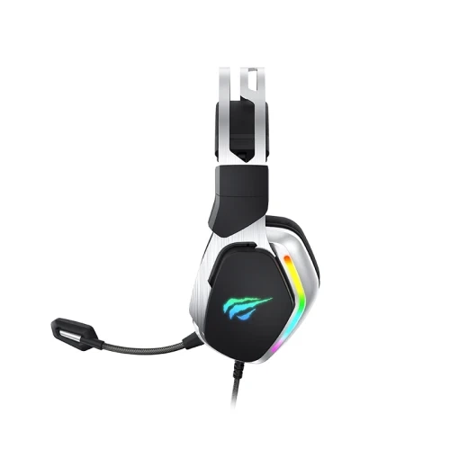 Наушники Havit HV-H2018U Plug USB 7.1, Black/Silver - изображение 3