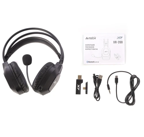 Наушники беспроводные A4Tech XR-200, Black - изображение 6