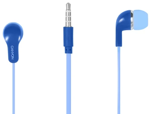 Навушники Canyon CNS-CEPM02BL, Blue - Фото 2 Навушники Canyon CNS-CEPM02BL, Blue - зображення 2