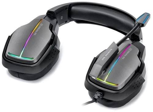 Наушники REAL-EL GDX-7780 Surround 7.1, Black, RGB, USB - Фото 4 Наушники REAL-EL GDX-7780 Surround 7.1, Black, RGB, USB - изображение 4
