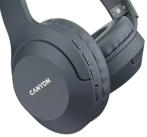 Наушники Canyon BTHS-3, Dark Grey, беспроводные (CNS-CBTHS3DG) - изображение 3