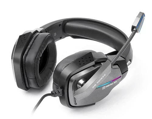 Навушники REAL-EL GDX-7680, Black (GDX-7680) - зображення 2