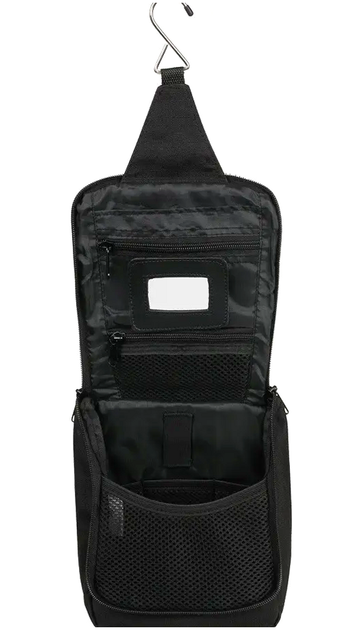 Косметичка туристична з дзеркалом для приладдя 3 відділення Cordura Snugpak чорна - зображення 5