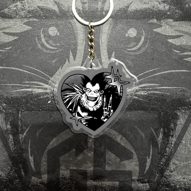 Брелок из Акрила Тетрадь смерти Death Note - Фото 1 Брелок из Акрила Тетрадь смерти Death Note - изображение 1