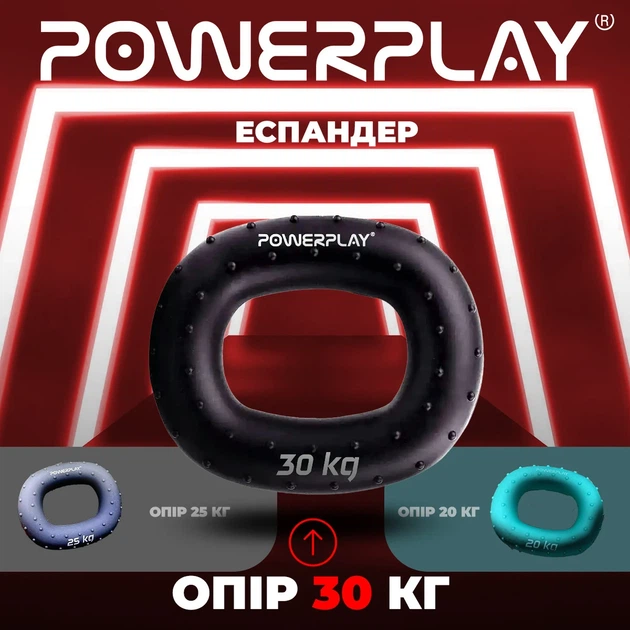 Еспандер кистьовий ProDobro PP-4337 30 кг силіконовий чорний - Фото 8 Еспандер кистьовий ProDobro PP-4337 30 кг силіконовий чорний - зображення 8