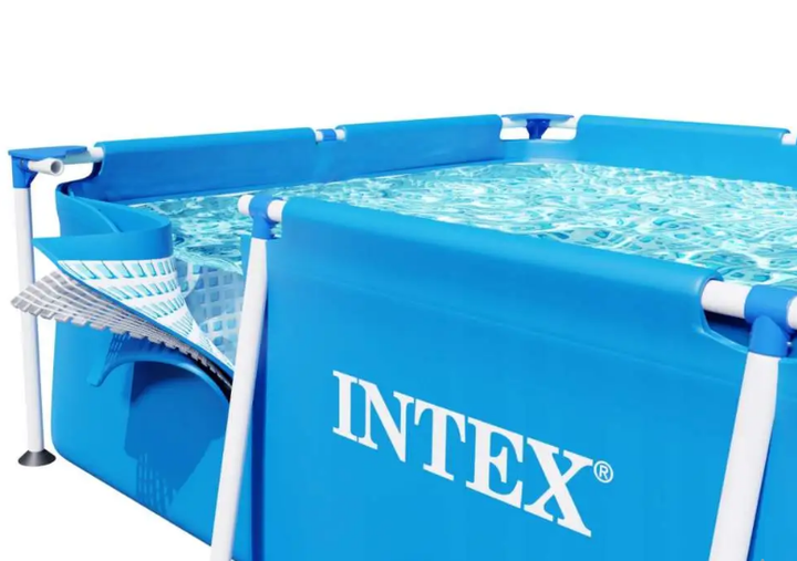 Каркасный прямоугольный бассейн Intex Best Mix 28272-3в1 (бассейн, подстилка, тент) 300 × 200 × 75 см - изображение 4