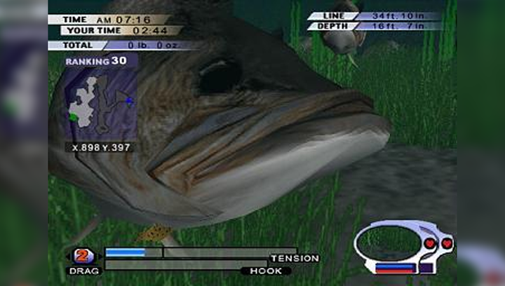 Гра Sony PlayStation 2 Fisherman's Challenge Europe Англійська Версія Б/У - зображення 3