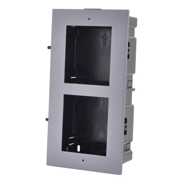 Врезная монтажная рамка на 2 модуля Hikvision DS-KD-ACF2/PLASTIC - Фото 1 Врезная монтажная рамка на 2 модуля Hikvision DS-KD-ACF2/PLASTIC - изображение 1