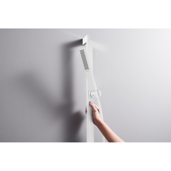 Лійка для душу HANSGROHE PULSIFY 24320700, білий/матовий, стік прямокутний - изображение 5