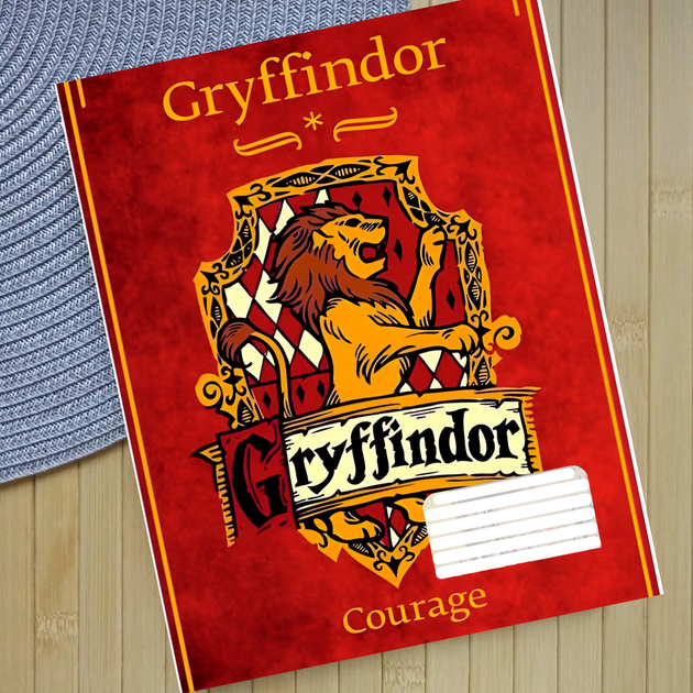 Тетрадь Гарри Поттер Ґрифиндор Harry Potter Gryffindor клетка 18 листов (30897) - Фото 1 Тетрадь Гарри Поттер Ґрифиндор Harry Potter Gryffindor клетка 18 листов (30897) - изображение 1
