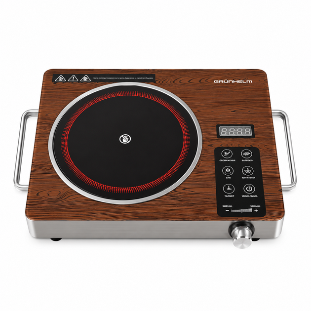 Инфракрасная плита GIR-812WO Grunhelm - зображення 3