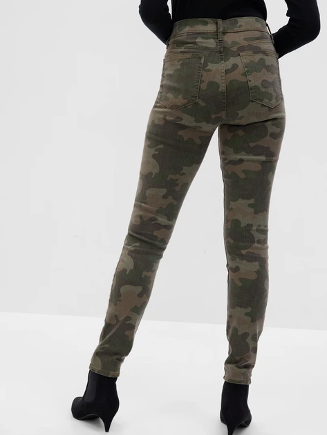 Джинсы Skinny женские GAP 533142839 25 Хаки (1160161378) - Фото 8 Джинсы Skinny женские GAP 533142839 25 Хаки (1160161378) - изображение 8