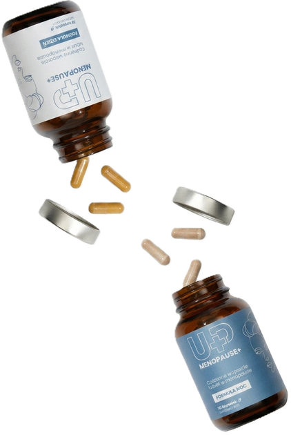 Suplement diety dla kobiet w okresie menopauzy Up Health Pharma Up Menopause+ 30 kapsułek (5905771809140) - Zdjęcie 2 Suplement diety dla kobiet w okresie menopauzy Up Health Pharma Up Menopause+ 30 kapsułek (5905771809140) - obraz 2