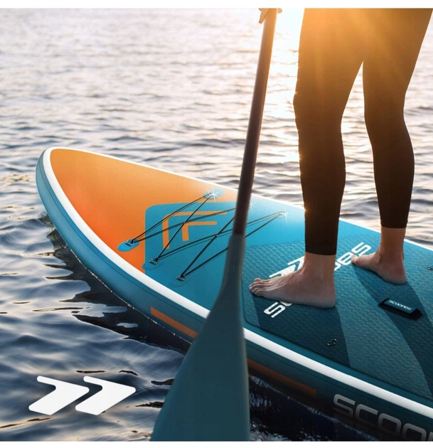 Надувная SUP Scoopes Velo доска для плавания 350 см синяя - изображение 8