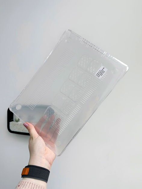 Чехол-накладка Crystal Case для MacBook NEO 13 дюймов прозрачный с защитой от ударов Clear - Фото 5 Чехол-накладка Crystal Case для MacBook NEO 13 дюймов прозрачный с защитой от ударов Clear - зображення 5
