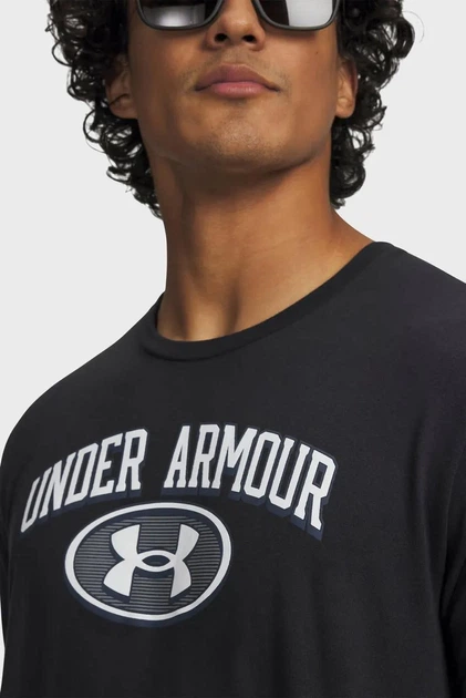 Футболка мужская Under Armour Ua M Wm Locker Tag Ss-Blk 2XL Черный 6012778-001 - Фото 3 Футболка мужская Under Armour Ua M Wm Locker Tag Ss-Blk 2XL Черный 6012778-001 - изображение 3