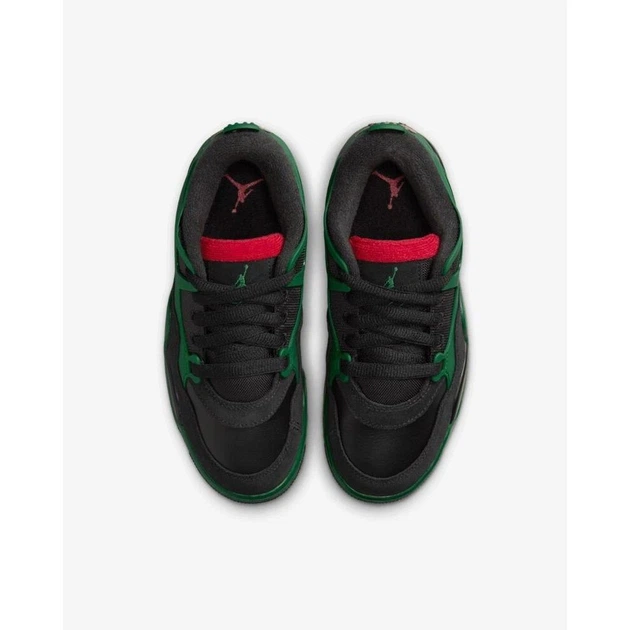 Кросівки дитячі Jordan Air 4 Rm 37.5 Зелений FQ7938-003 - зображення 4