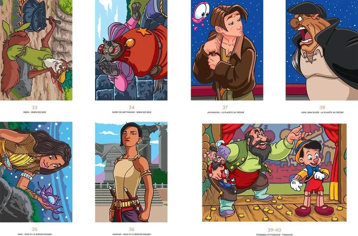 Розмальовки disney за номерами Zagadkowe rysunki антистрес арт терапія велика розмальовка дитяча дісней по цифрам для дітей дівчаток хлопчиків дорослих Bohaterowie i złoczyńcy Héros & Méchants La battle - Фото 6 Розмальовки disney за номерами Zagadkowe rysunki антистрес арт терапія велика розмальовка дитяча дісней по цифрам для дітей дівчаток хлопчиків дорослих Bohaterowie i złoczyńcy Héros & Méchants La battle - изображение 6