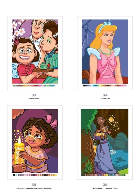 Розмальовки disney за номерами Zagadkowe rysunki антистрес арт терапія велика розмальовка дитяча дісней по цифрам для дітей дівчаток хлопчиків дорослих Dziewczęta i kobiety Best of Heroines - изображение 5