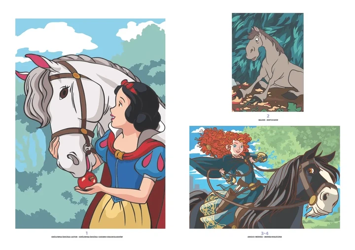 Розмальовки disney за номерами Zagadkowe rysunki антистрес арт терапія велика розмальовка дитяча дісней по цифрам для дітей дівчаток хлопчиків дорослих Konie Chevaux - Фото 3 Розмальовки disney за номерами Zagadkowe rysunki антистрес арт терапія велика розмальовка дитяча дісней по цифрам для дітей дівчаток хлопчиків дорослих Konie Chevaux - изображение 3