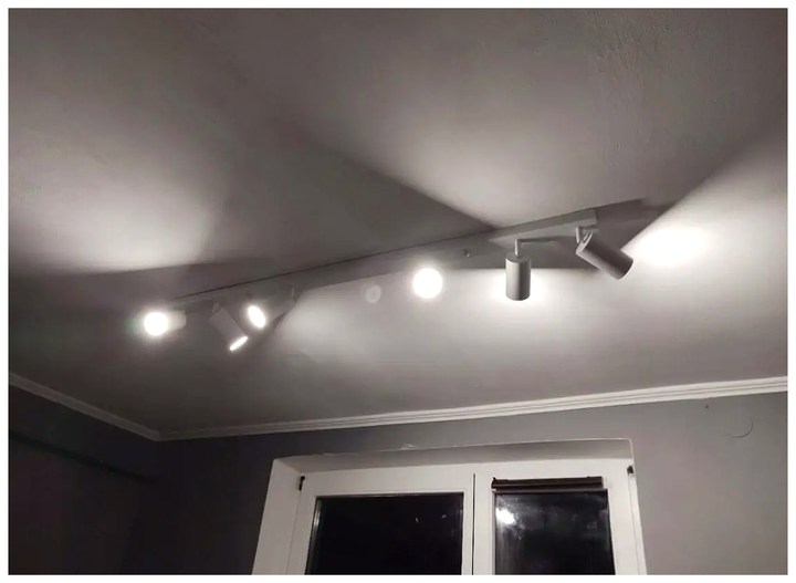 Потолочный светильник 6xGU10 120 см для дома белый Smart LED СS-0299 - изображение 8