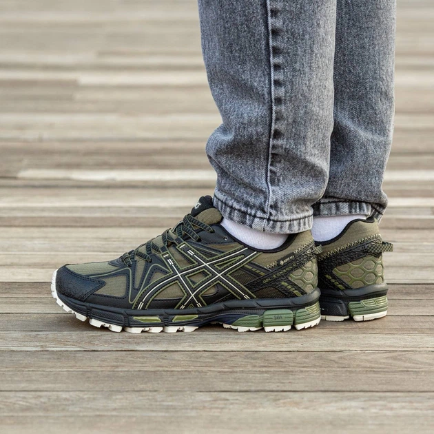 Кросівки чоловічі Asics Gel-Kahana 8 GORE-TEX Haki 42 (1908-966504) - Фото 1 Кросівки чоловічі Asics Gel-Kahana 8 GORE-TEX Haki 42 (1908-966504) - зображення 1