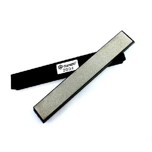 Точильный камень Ganzo D200 200 grit алмазный портативный для грубой заточки - изображение 2