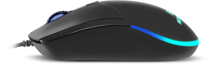 Мышь Real-El RM-515 RGB USB Black (EL123200059) - Фото 7 Мышь Real-El RM-515 RGB USB Black (EL123200059) - изображение 7