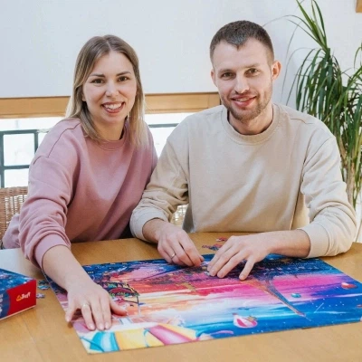 Пазл Trefl Premium Plus Disney Микки и Минни в Париже 1000 элементов (5900511109177) - изображение 6