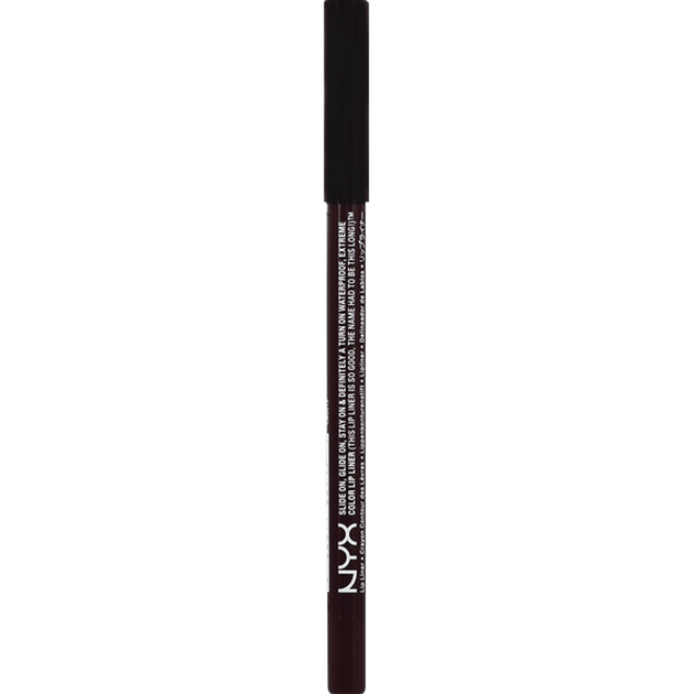 Карандаш-лайнер для контура губ NYX Cosmetics Slide On Lip Pencil SLLP06 Nebula темно-сливовый - изображение 3