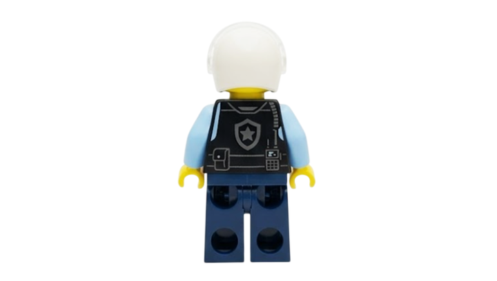 Конструктор Lego Фигурка Policeman with Helicopter Paper Bag City 952402 cty1728 - изображение 3