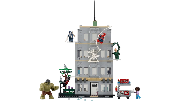 Конструктор Lego Spider-Man vs. Hulk Epic Clash Super Heroes 76350 - изображение 5