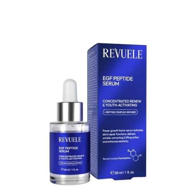 Сыворотка для лица антивозрастная Revuele EGF Peptide с пептидами, 30 мл - Фото 1 Сыворотка для лица антивозрастная Revuele EGF Peptide с пептидами, 30 мл - изображение 1