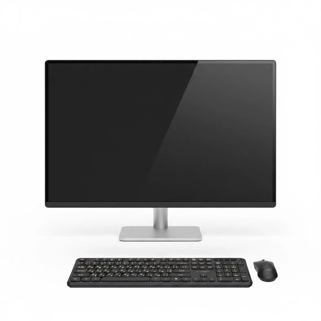 Комплект (клавиатура + мышь) Gembird KBS-WPS-01-CYRL, черный - изображение 5